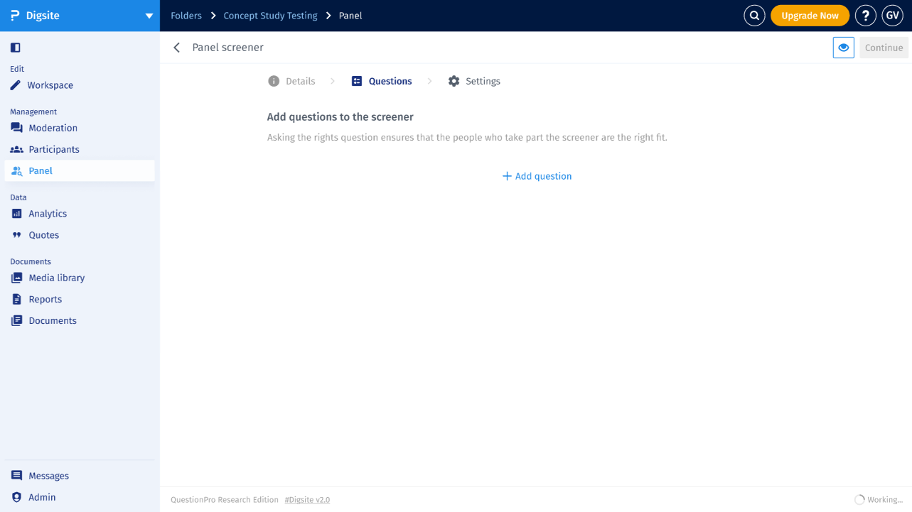 Survey Software Help Image