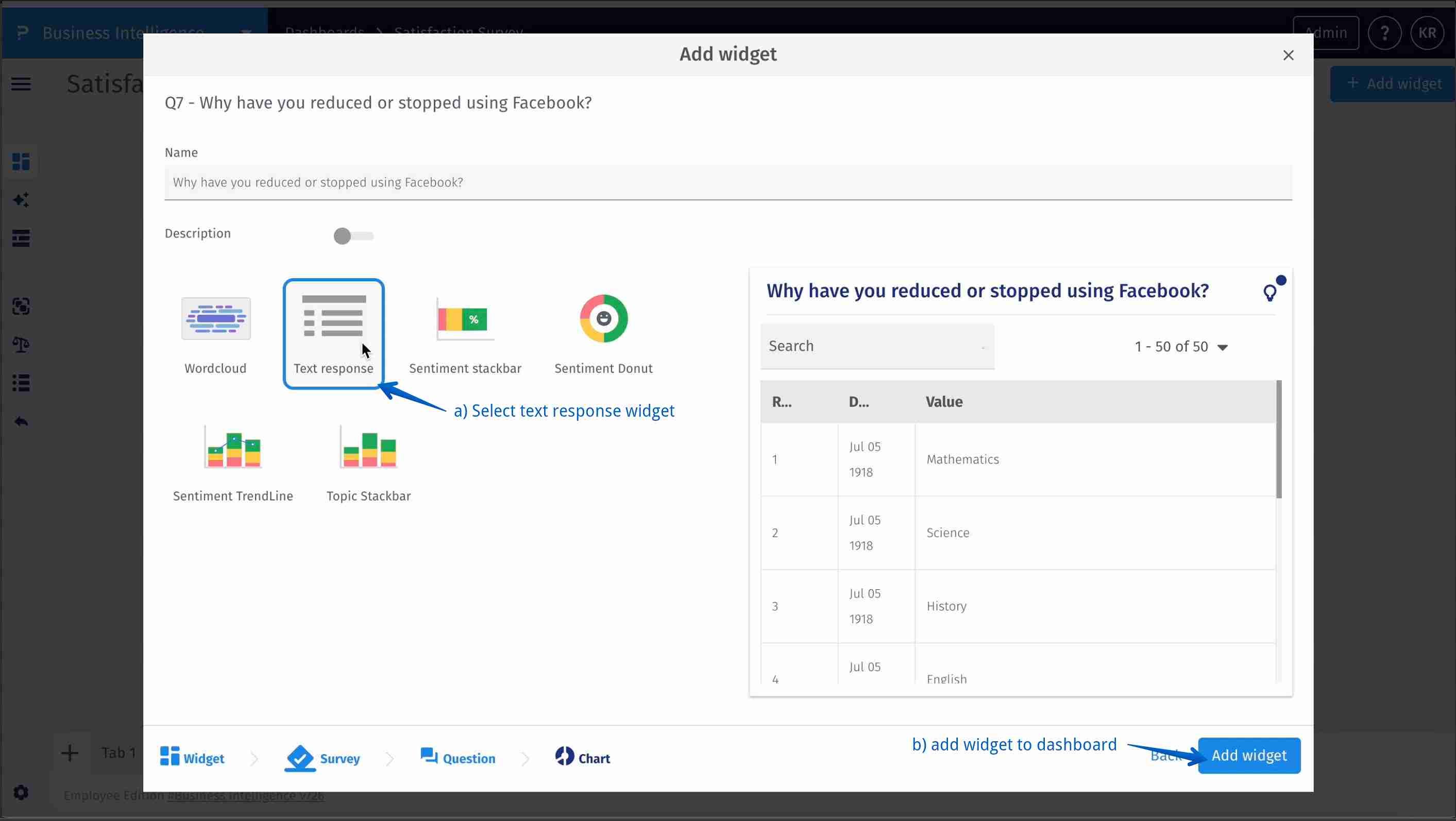 Survey Software Help Image