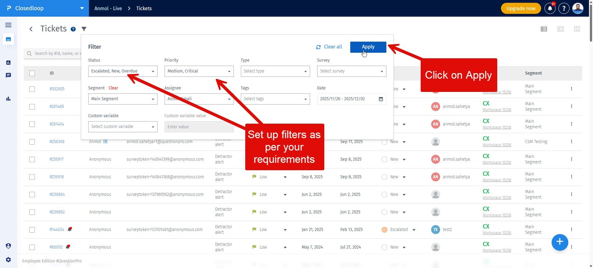 Survey Software Help Image