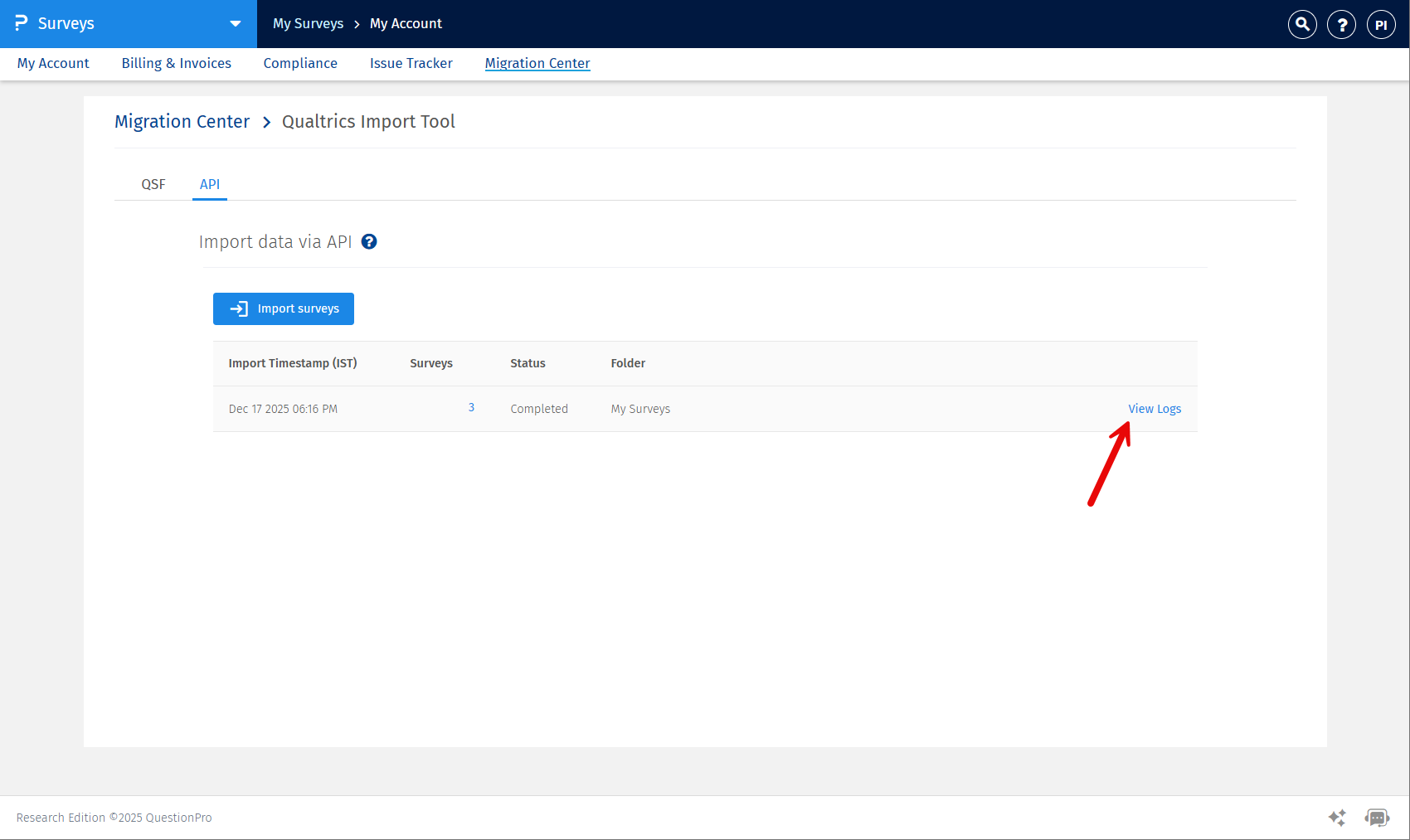 Survey Software Help Image