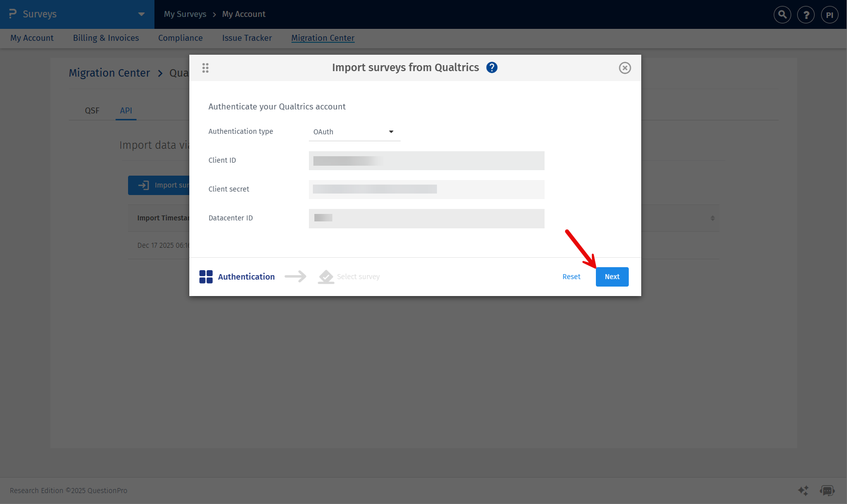 Survey Software Help Image