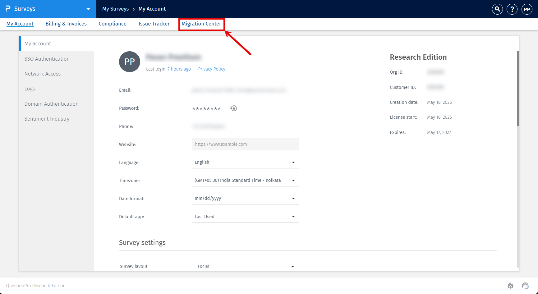 Survey Software Help Image