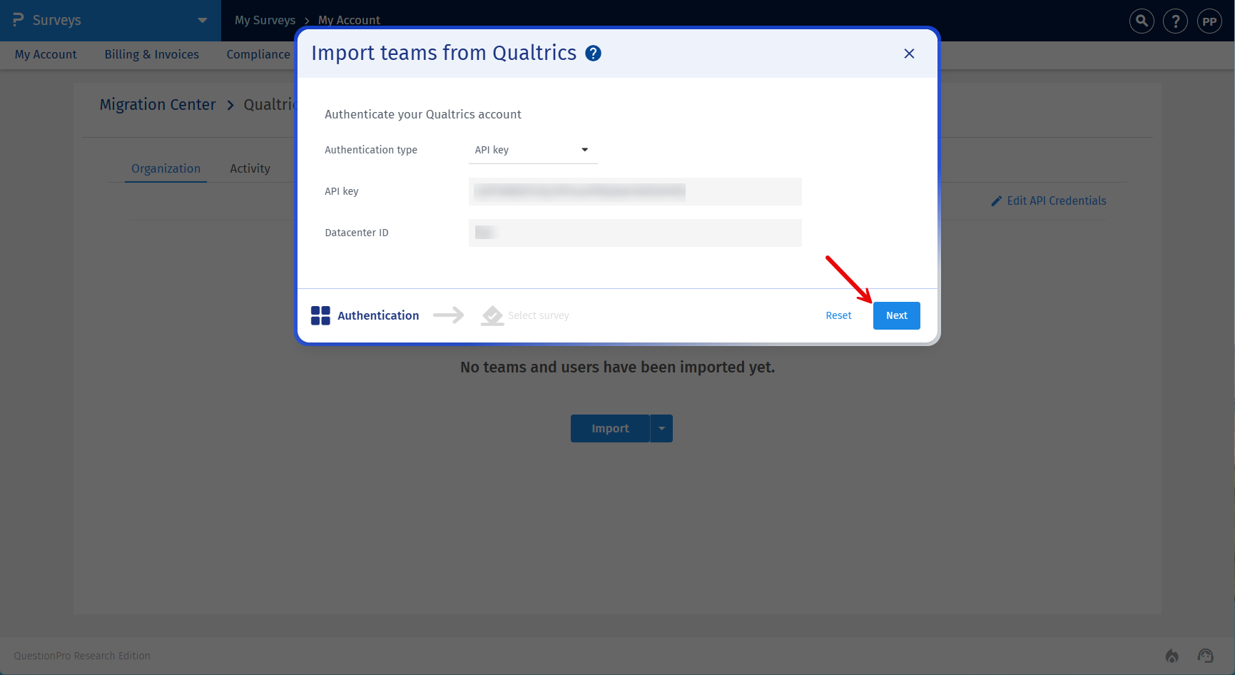 Survey Software Help Image