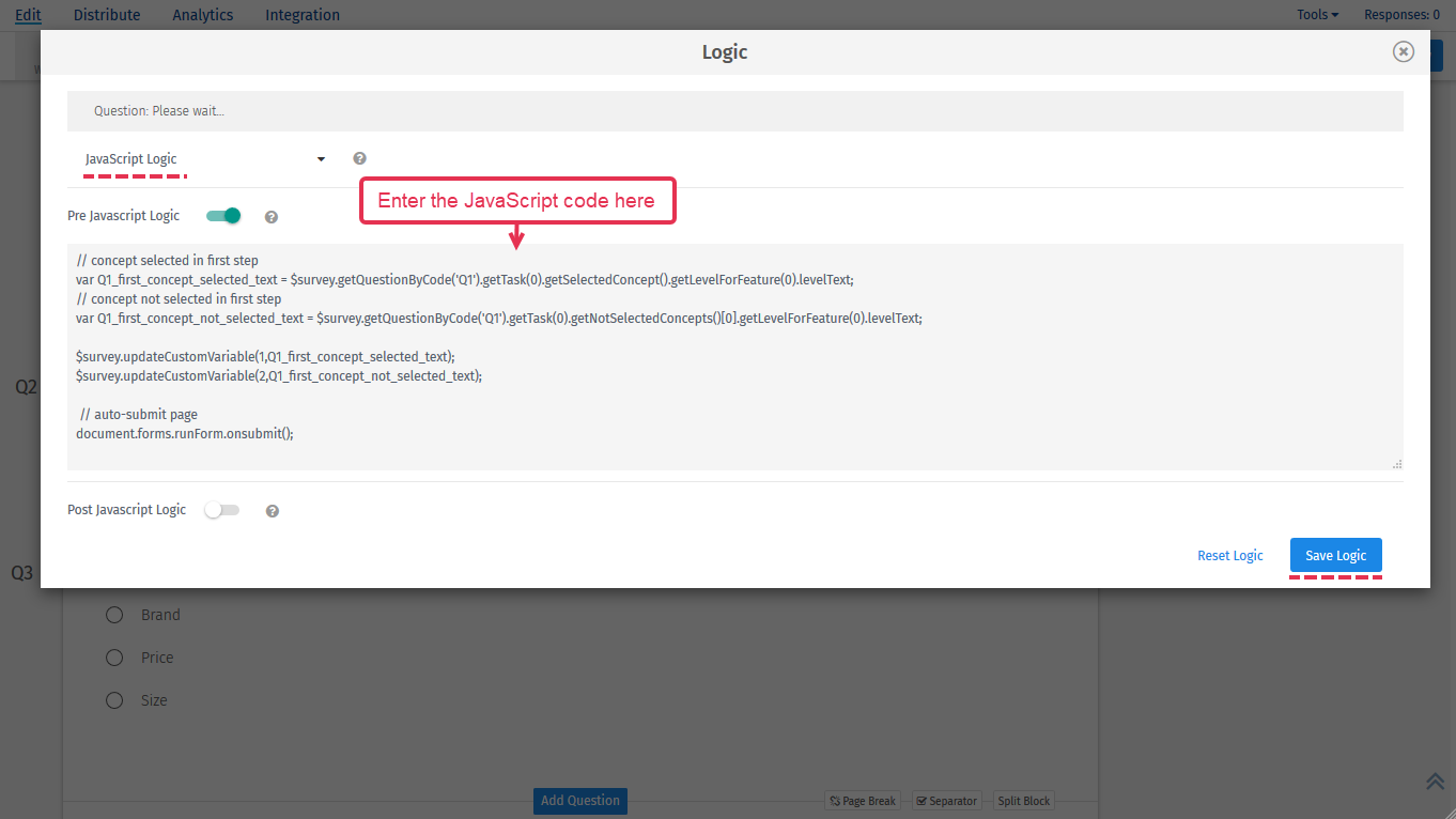 Survey Software Help Image