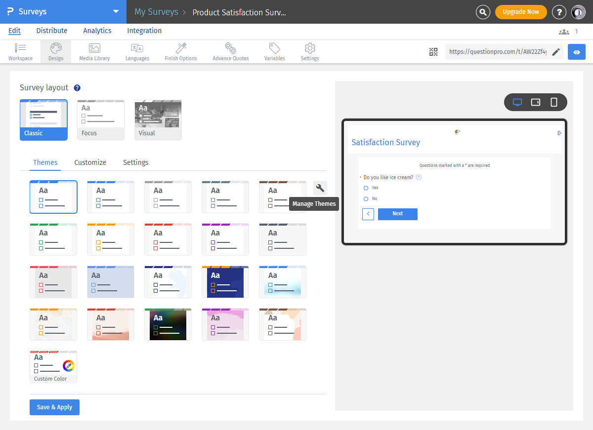 Survey Software Help Image