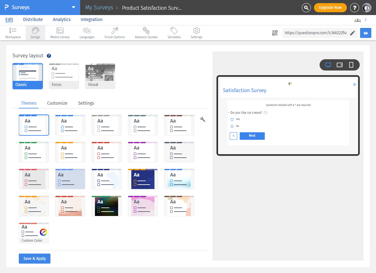 Survey Software Help Image