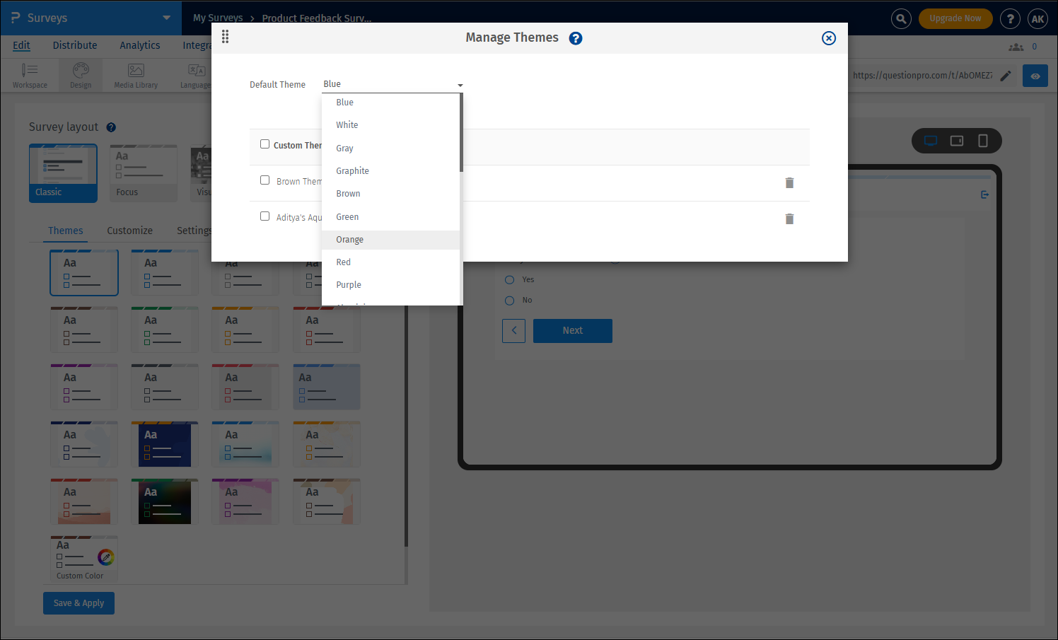 Survey Software Help Image