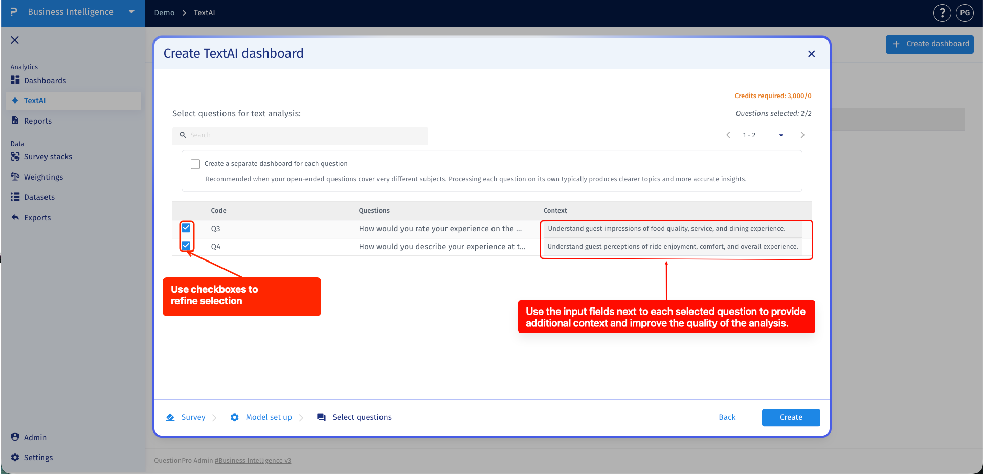 Survey Software Help Image