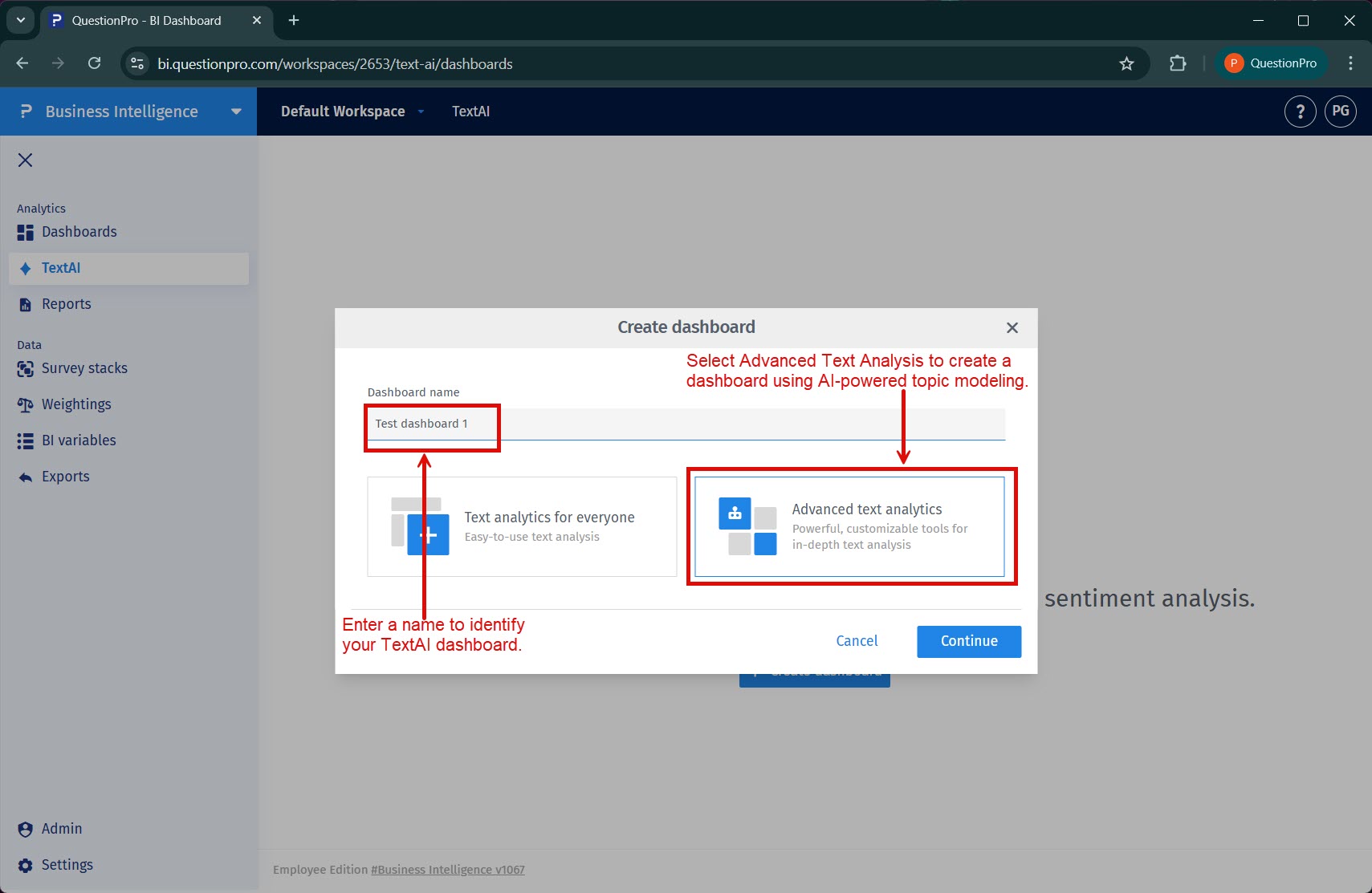 Survey Software Help Image