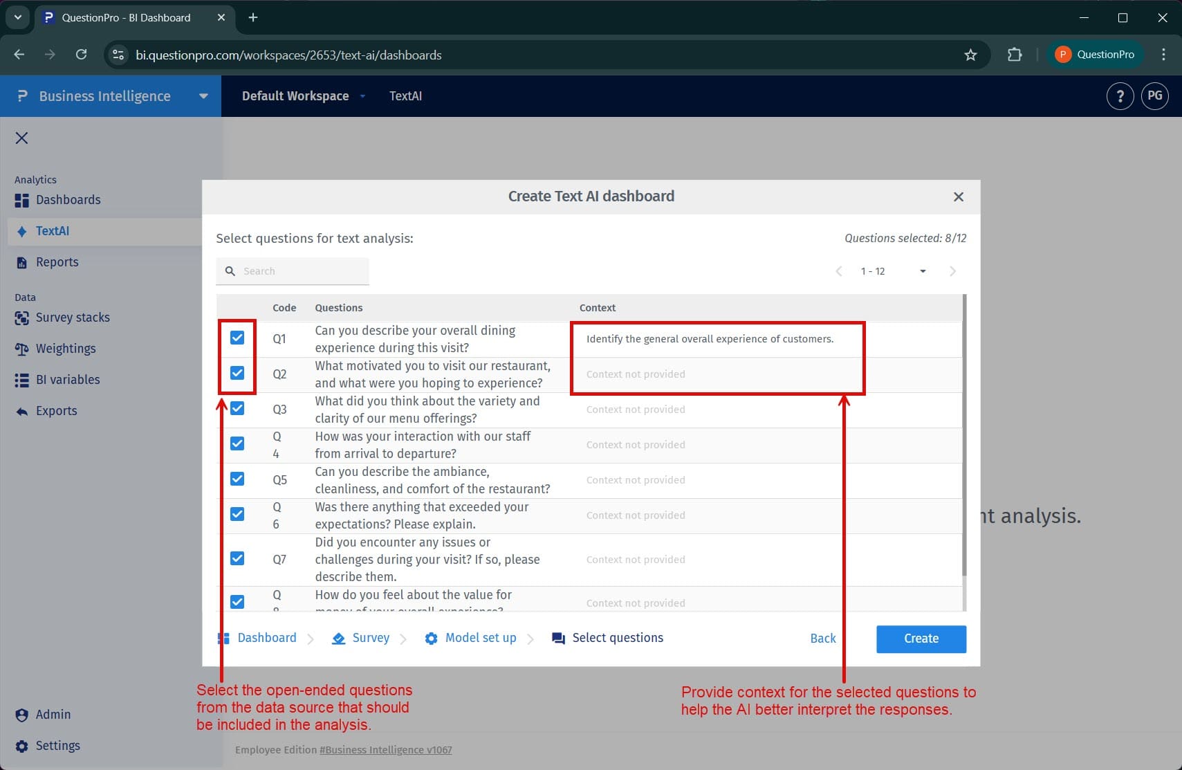 Survey Software Help Image