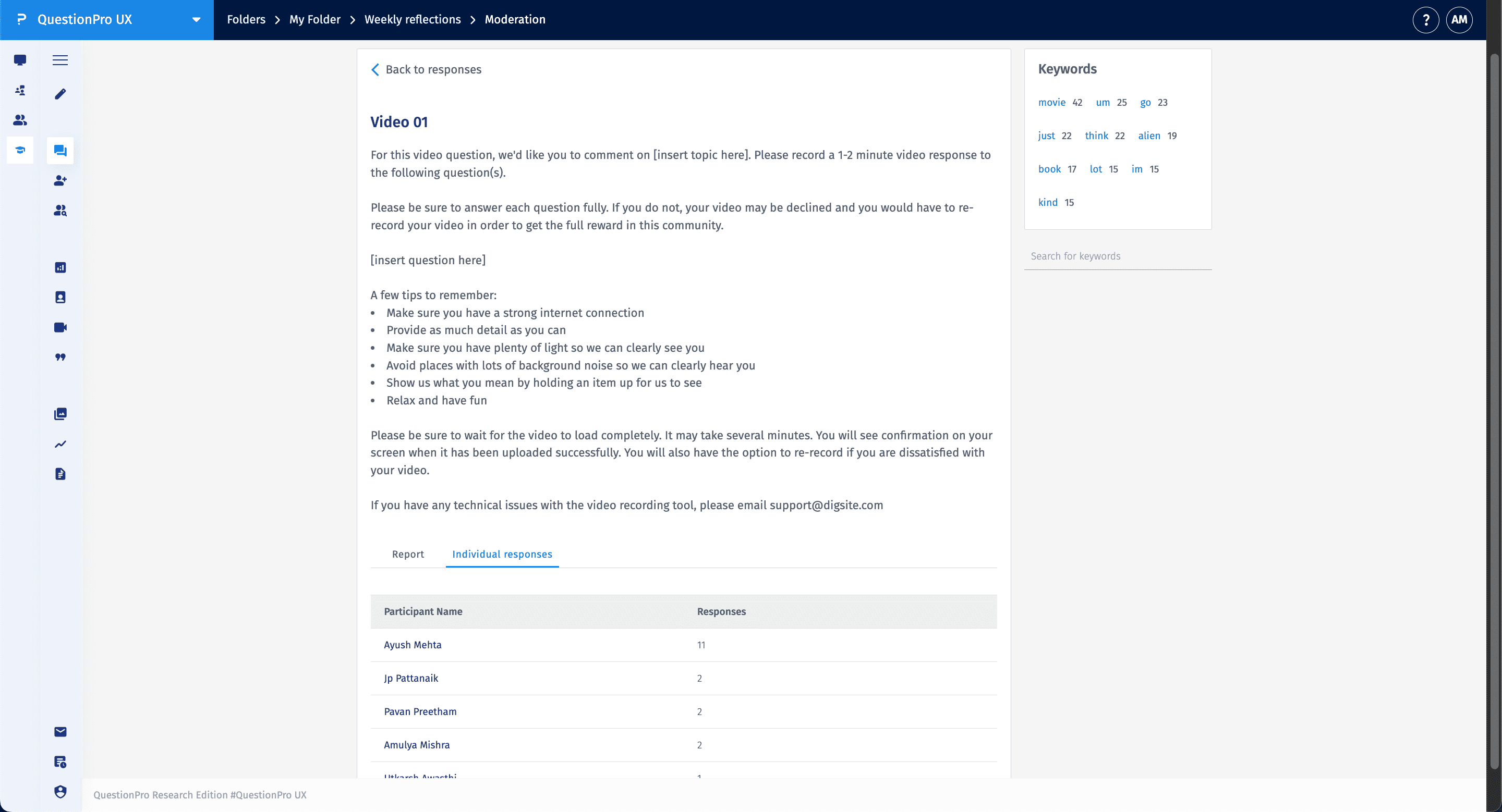 Survey Software Help Image