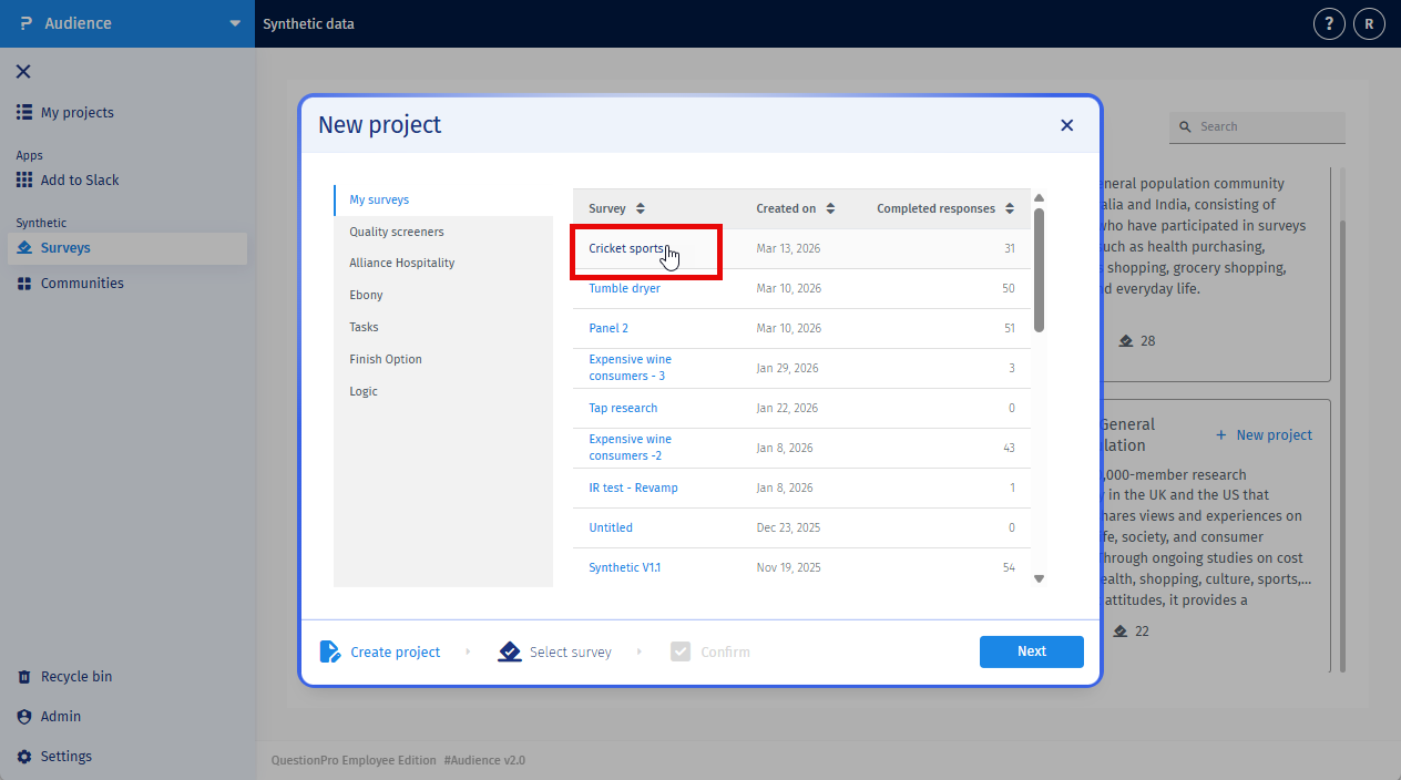 Survey Software Help Image