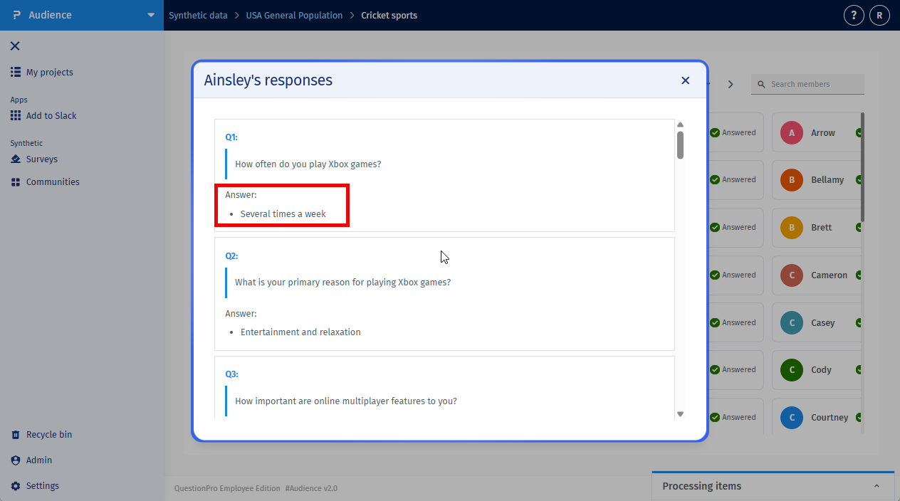 Survey Software Help Image