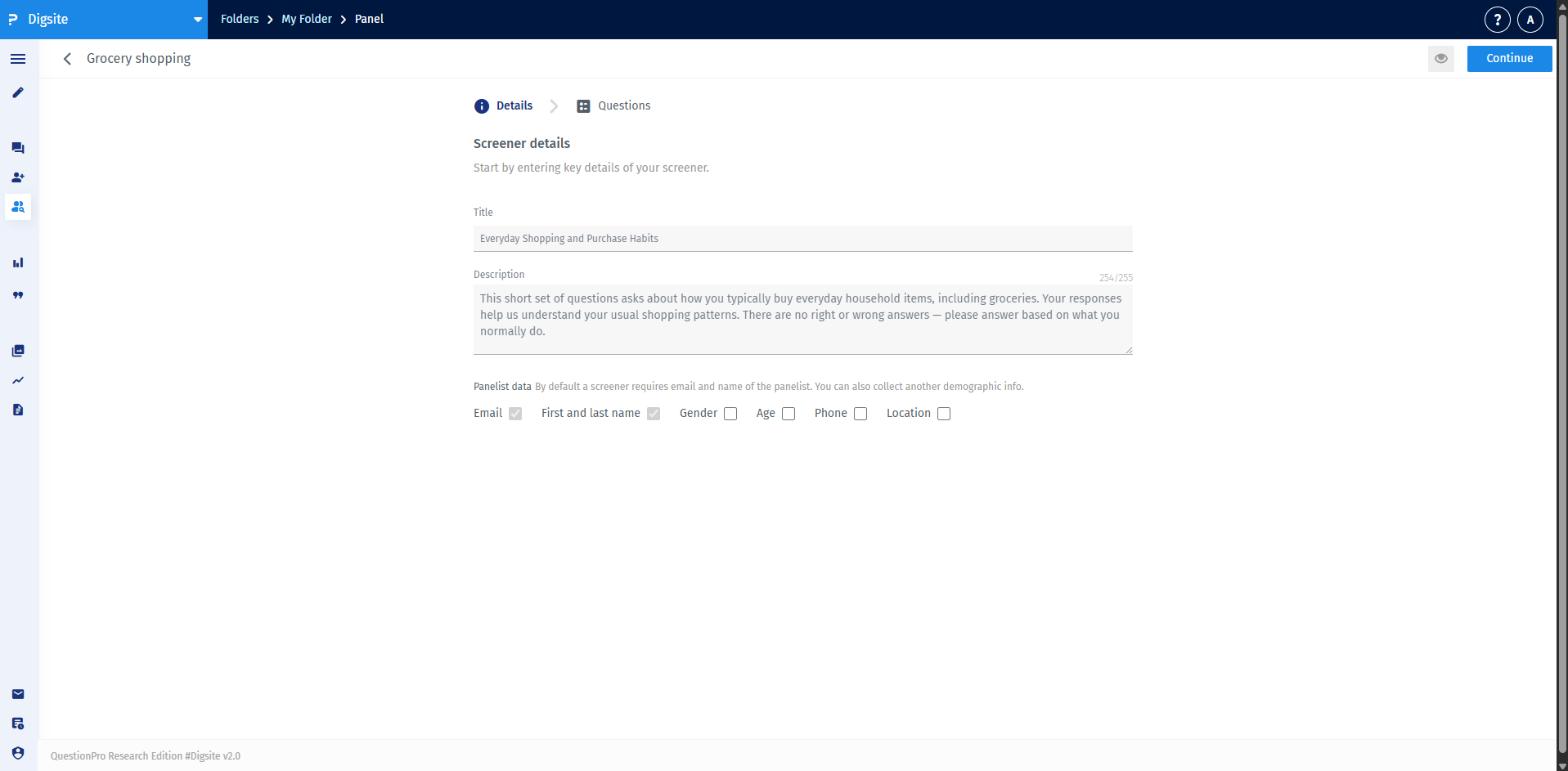 Survey Software Help Image