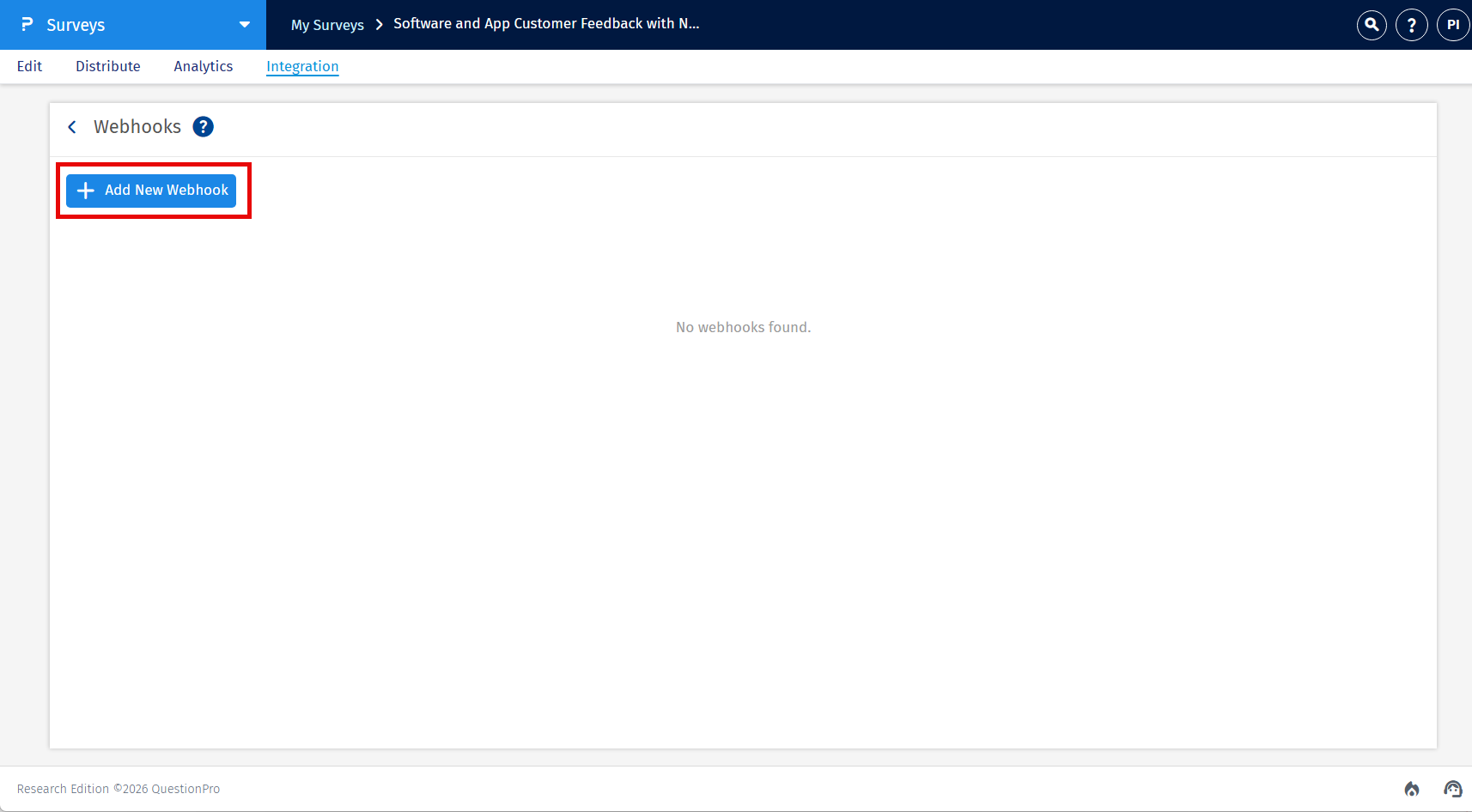 Survey Software Help Image