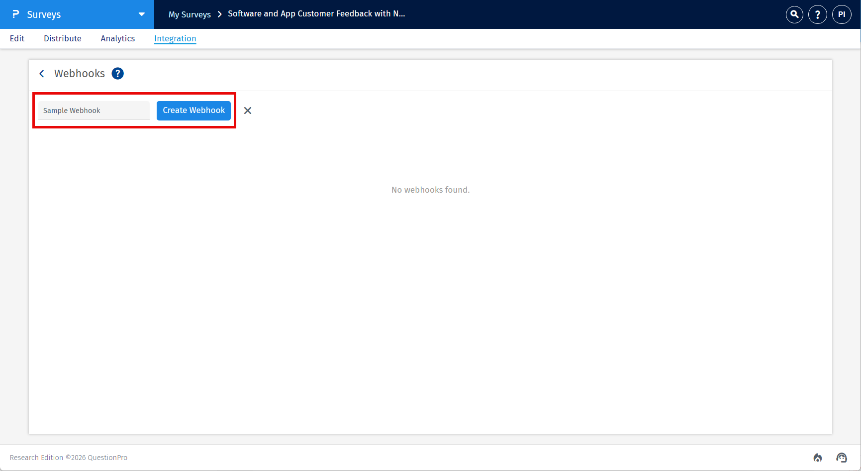 Survey Software Help Image