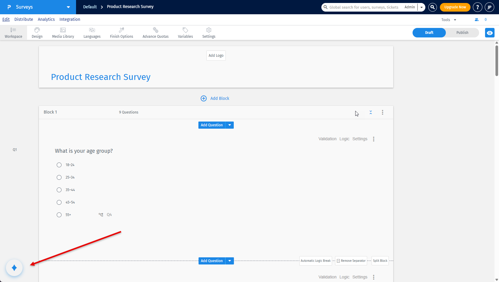 Survey Software Help Image