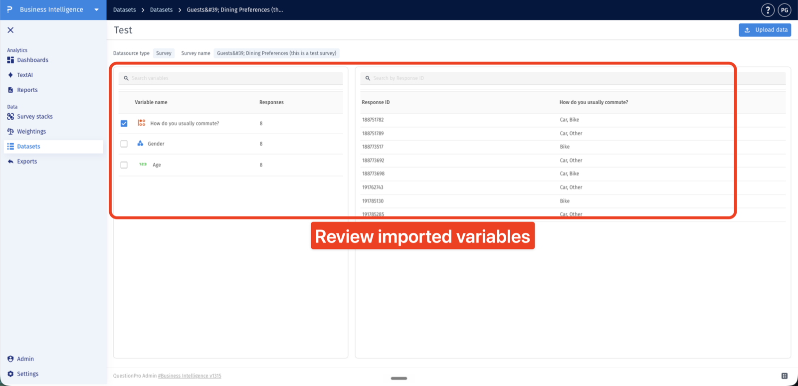 Survey Software Help Image