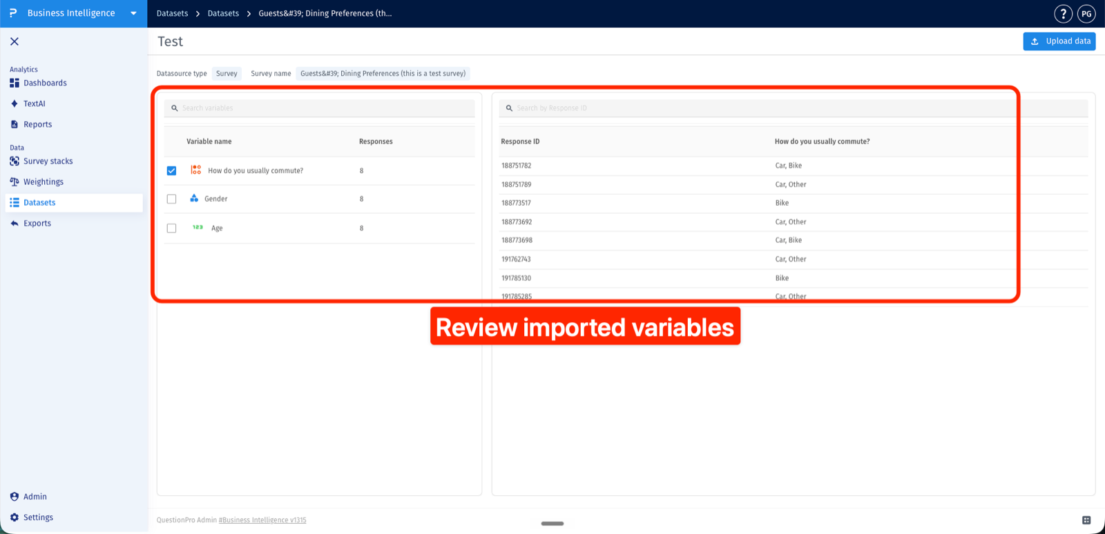 Survey Software Help Image