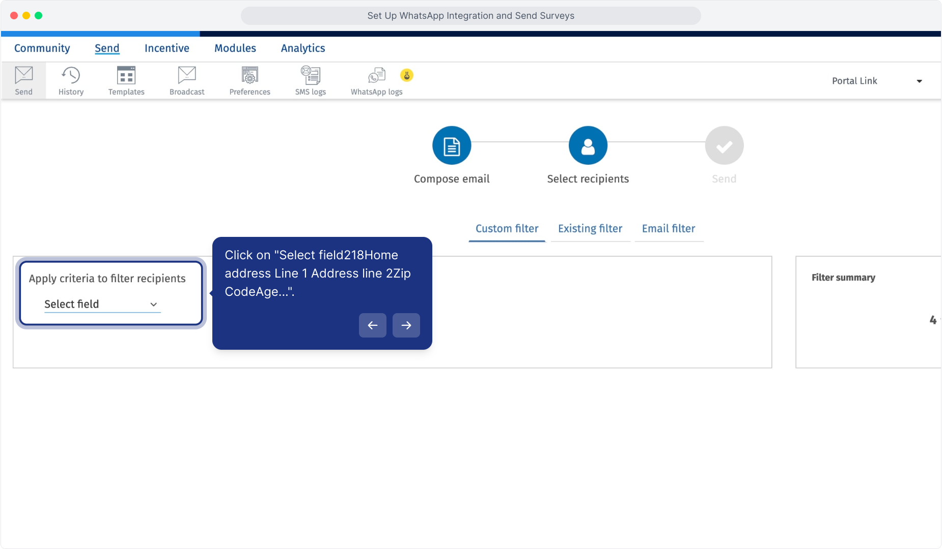 Survey Software Help Image