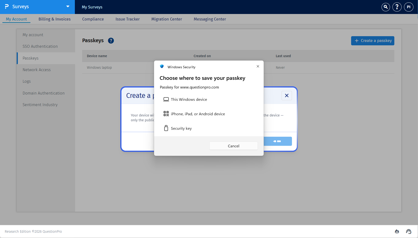 Survey Software Help Image