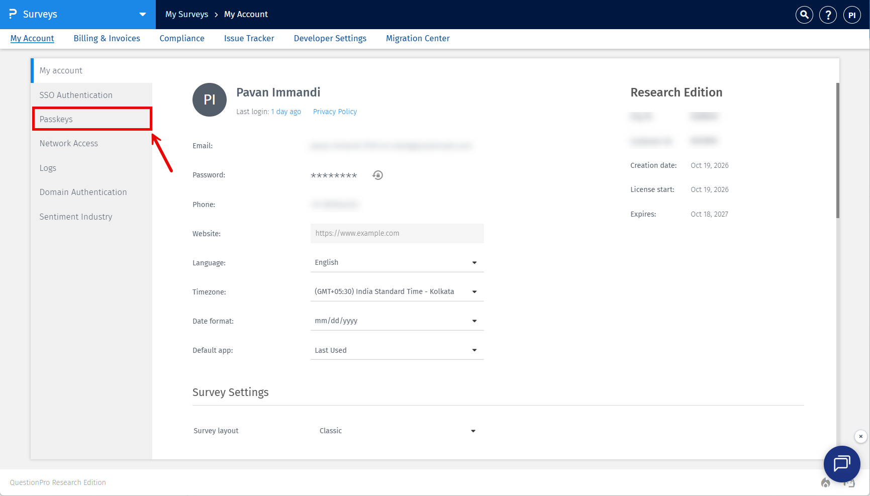 Survey Software Help Image