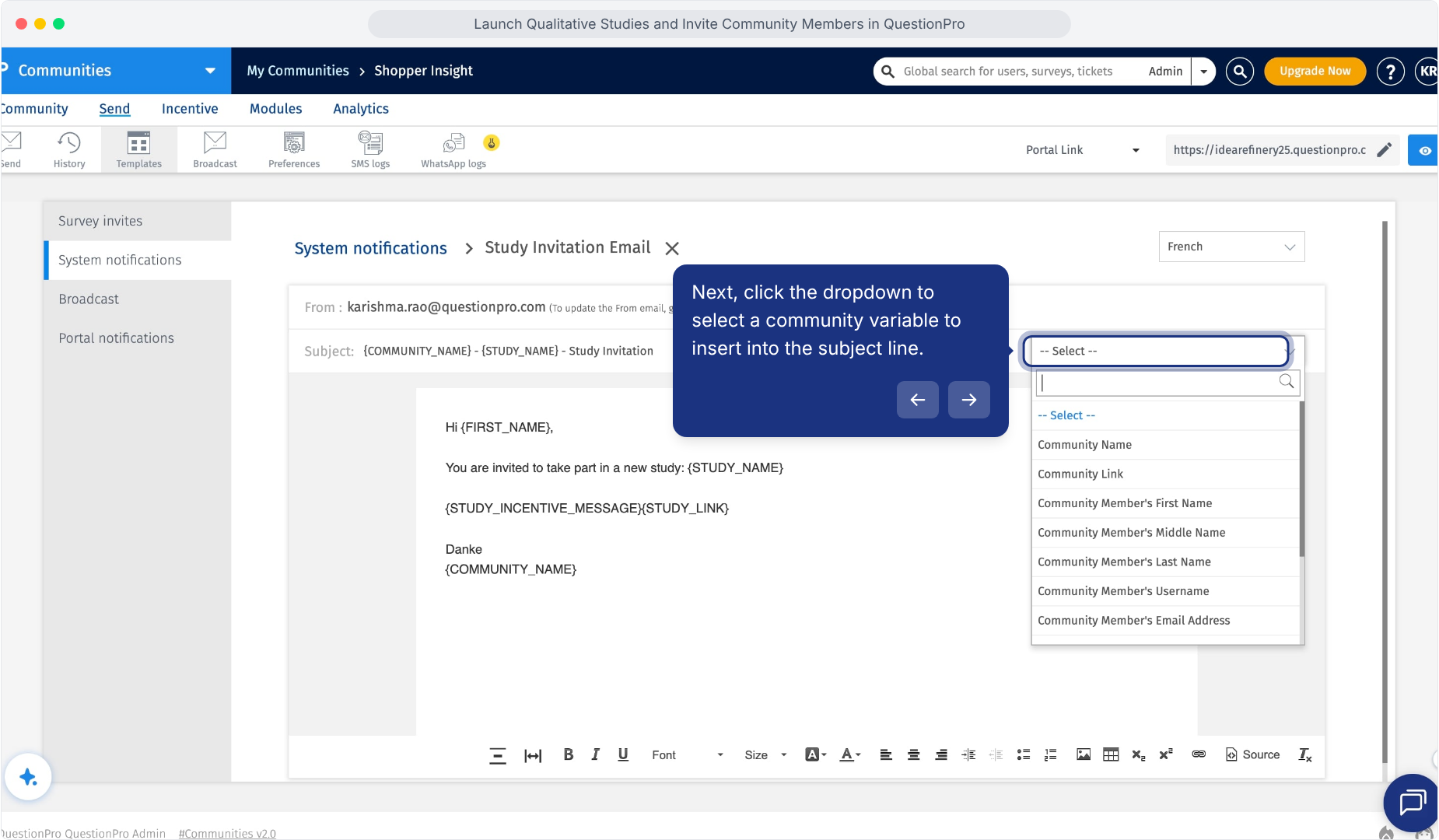 Survey Software Help Image