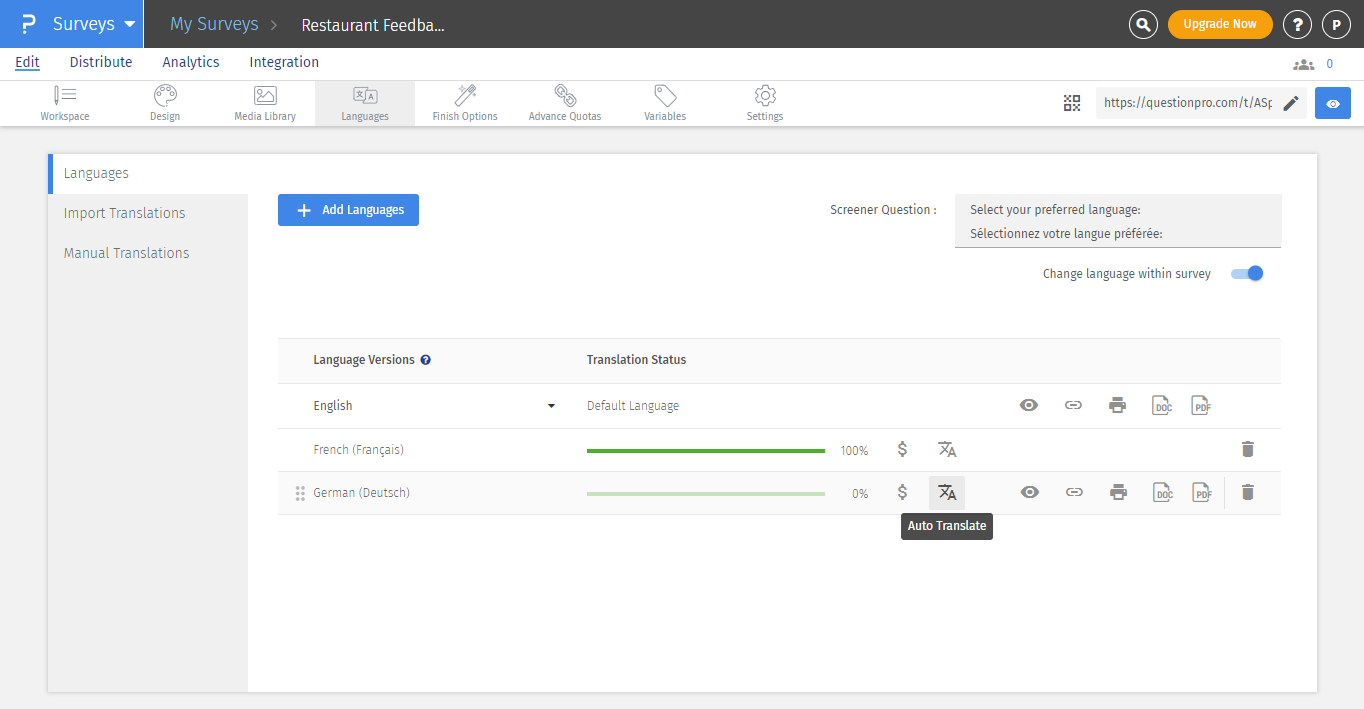 Survey Software Help Image