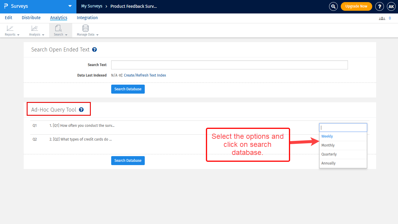 Survey Software Help Image