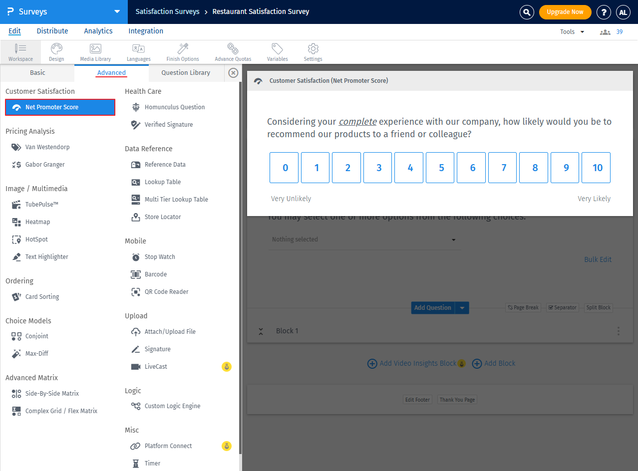 Survey Software Help Image