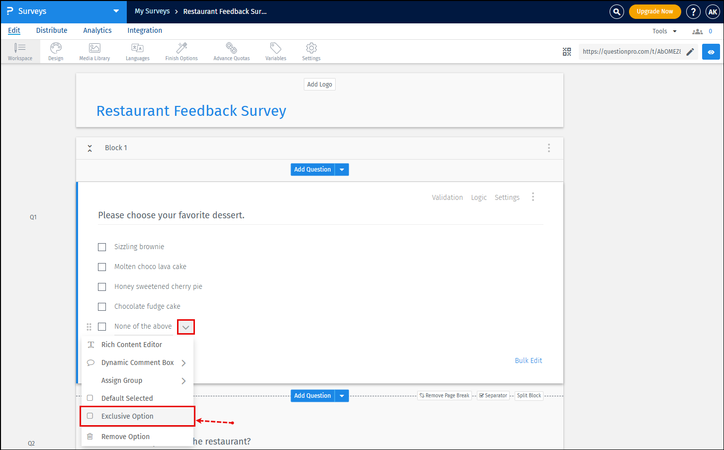Survey Software Help Image