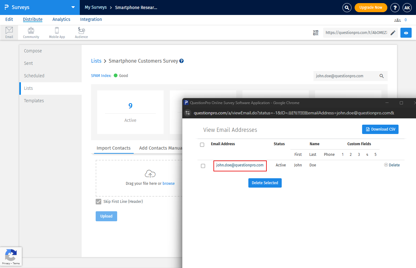 Survey Software Help Image