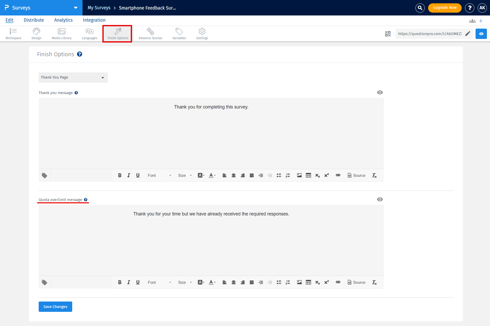 Survey Software Help Image