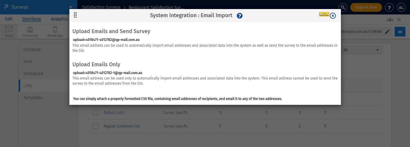 Survey Software Help Image