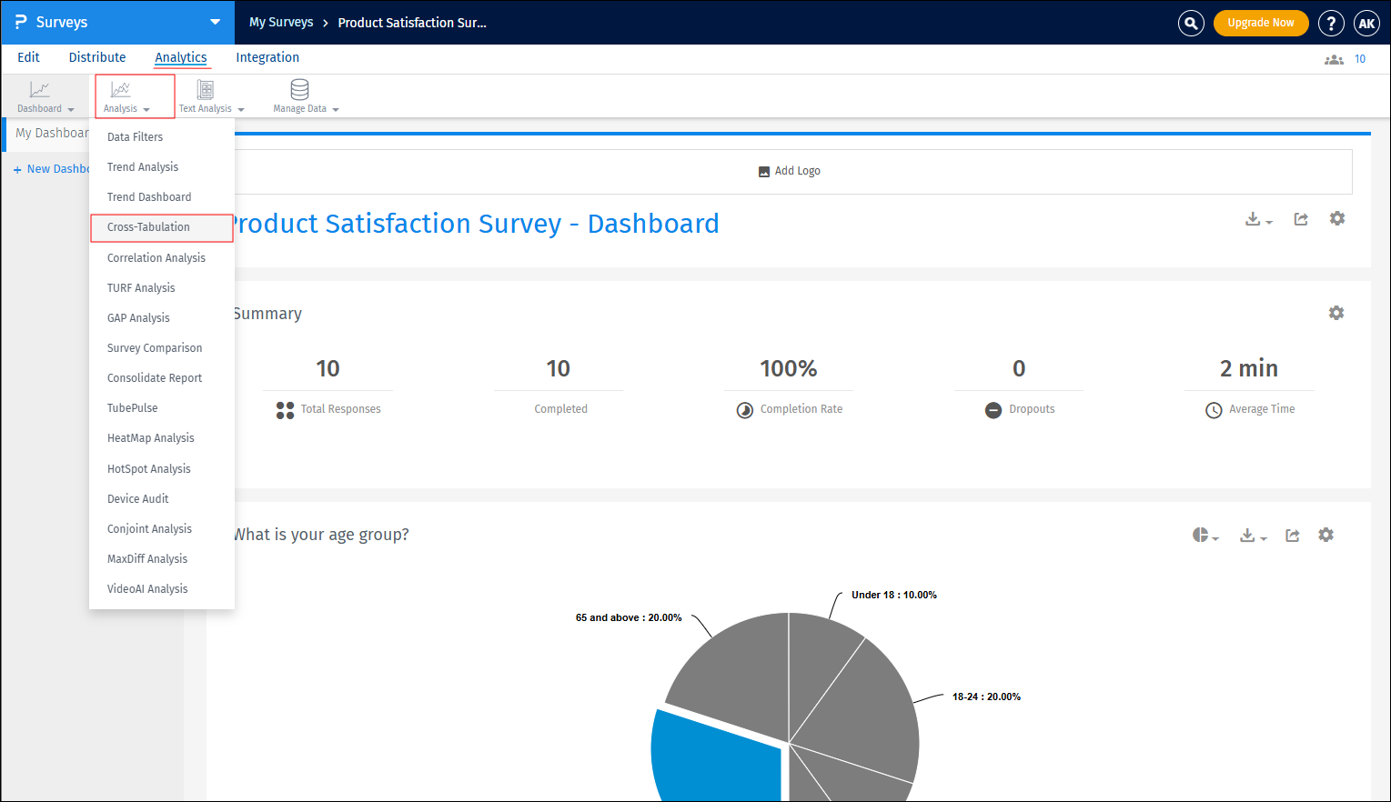 Survey Software Help Image