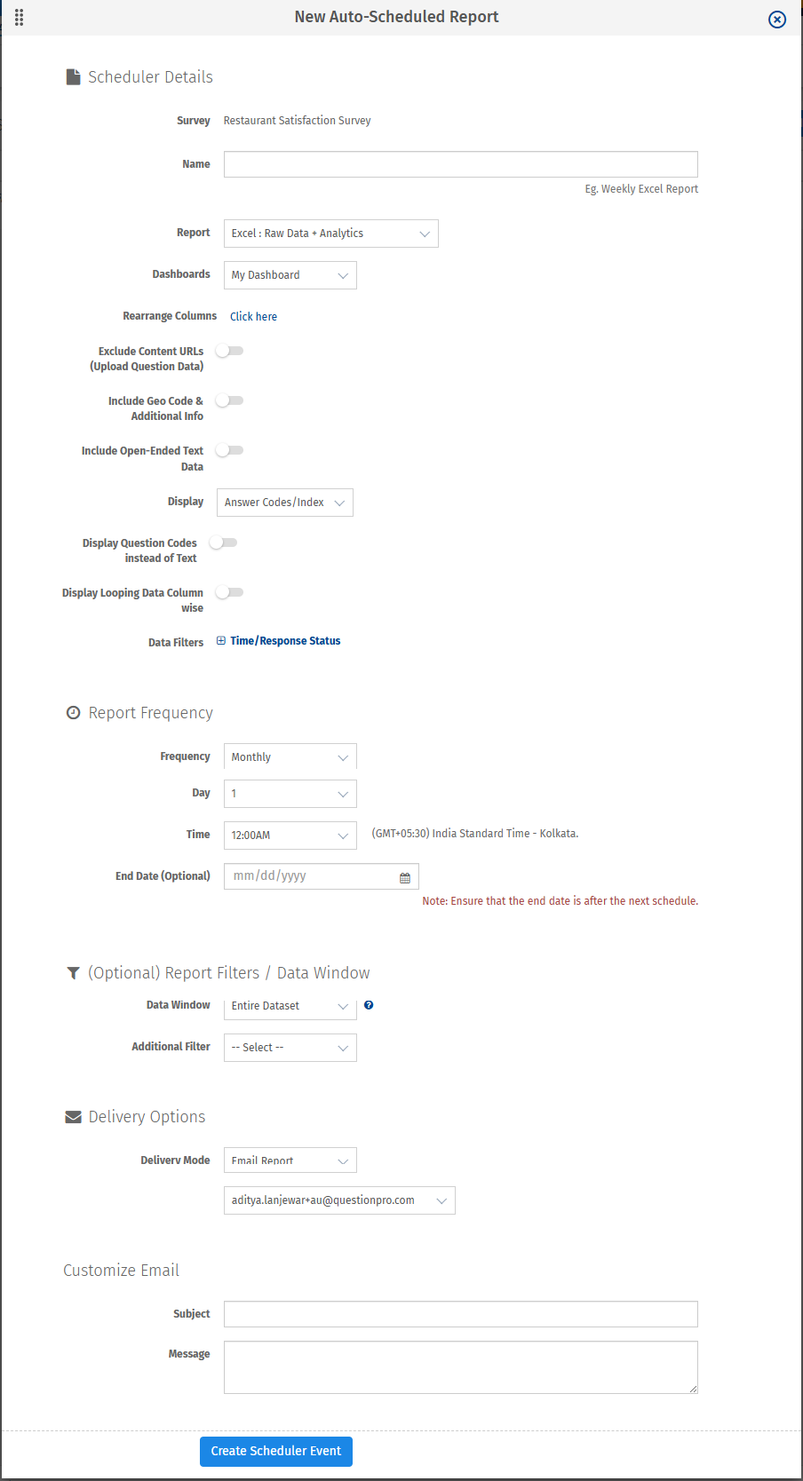 Survey Software Help Image
