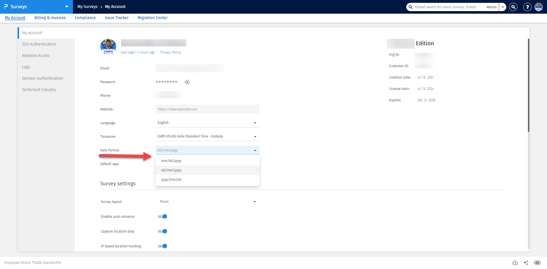 Survey Software Help Image