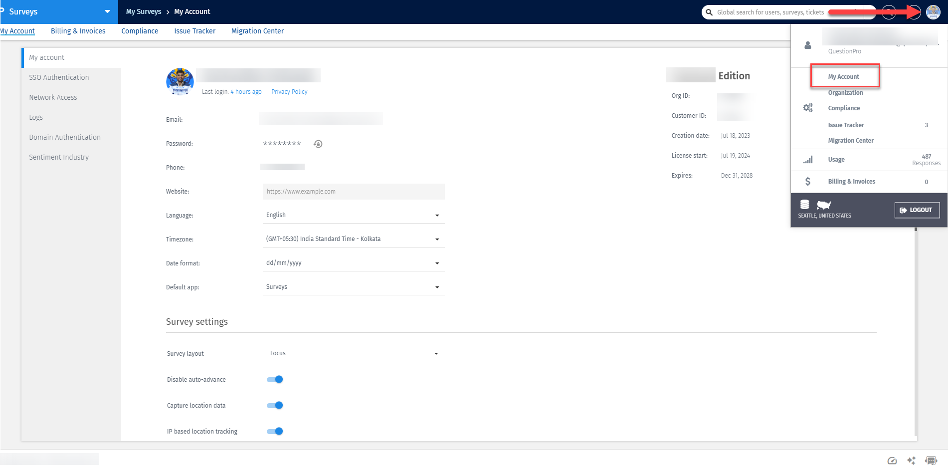 Survey Software Help Image