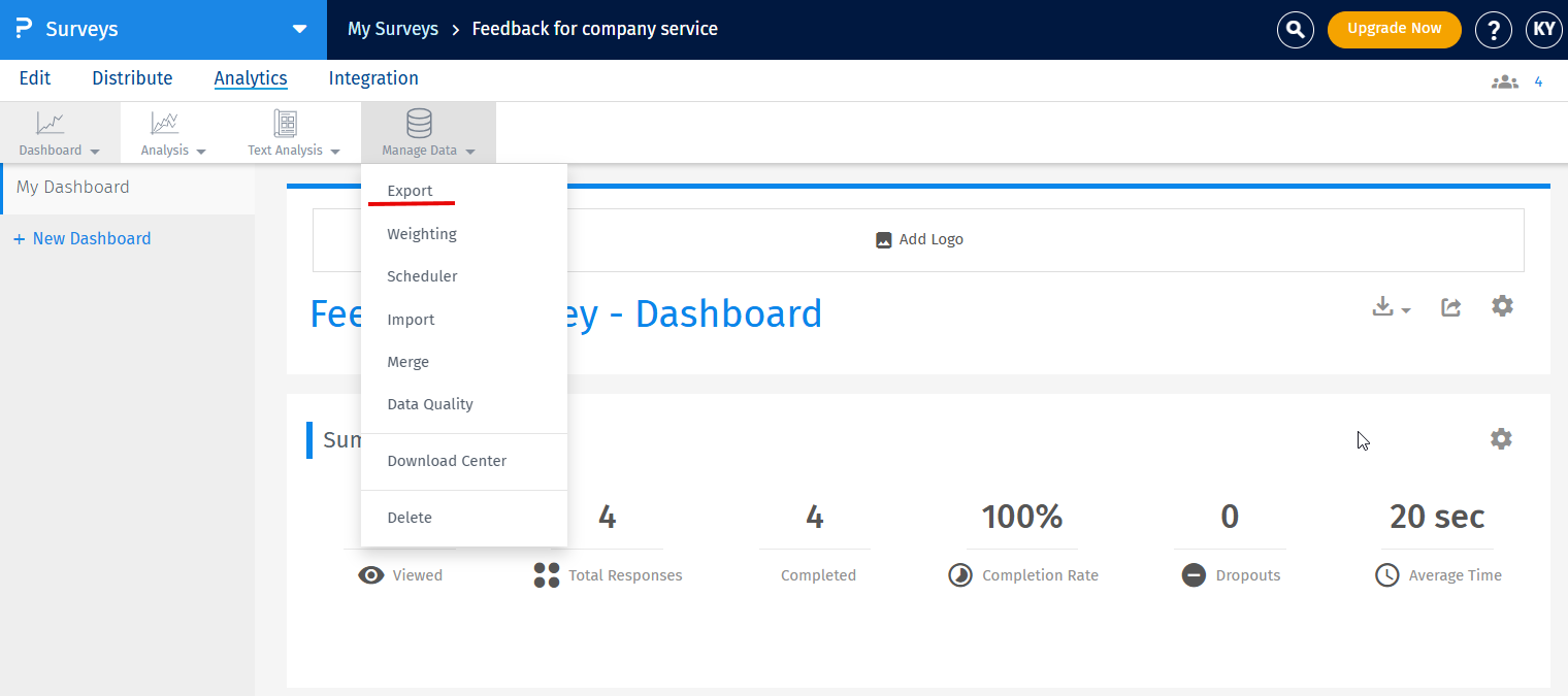 Survey Software Help Image