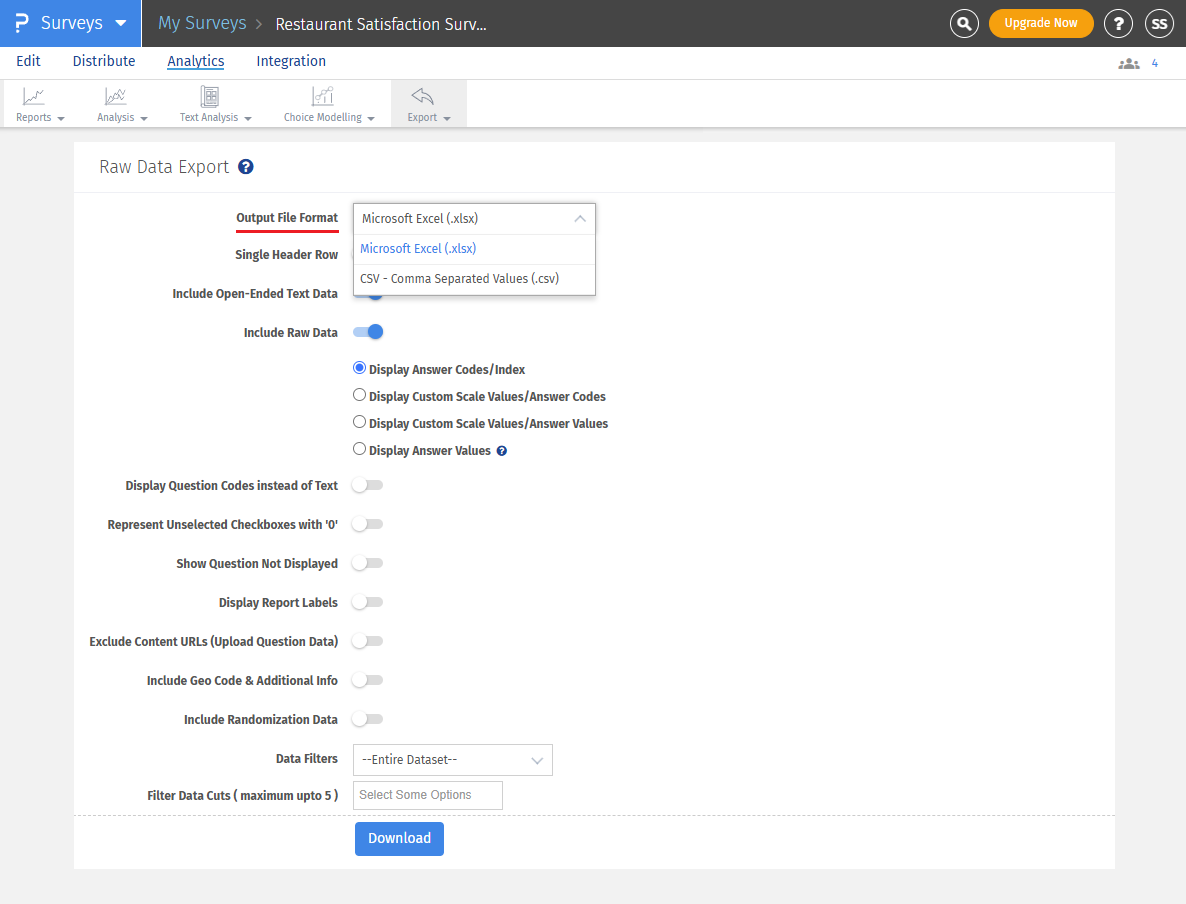 Survey Software Help Image