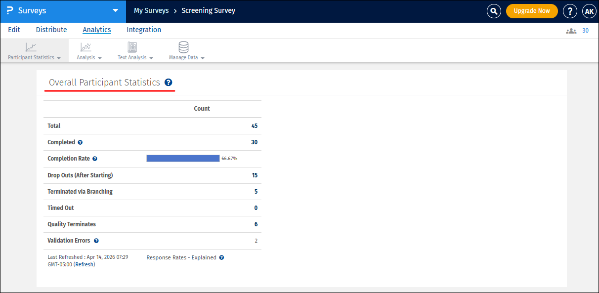 Survey Software Help Image