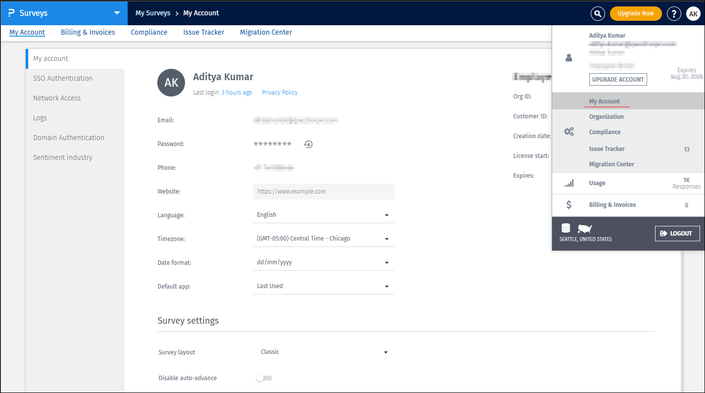 Survey Software Help Image