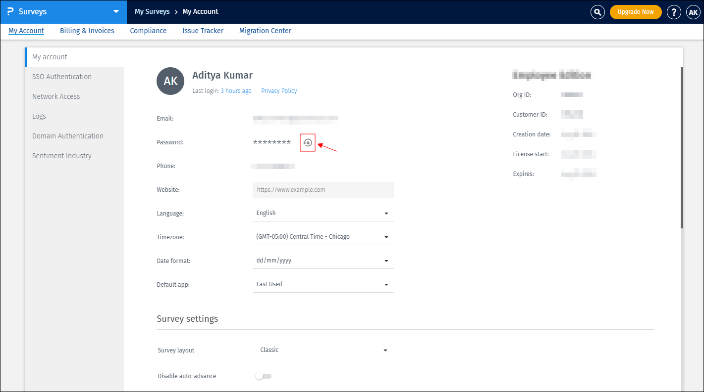 Survey Software Help Image