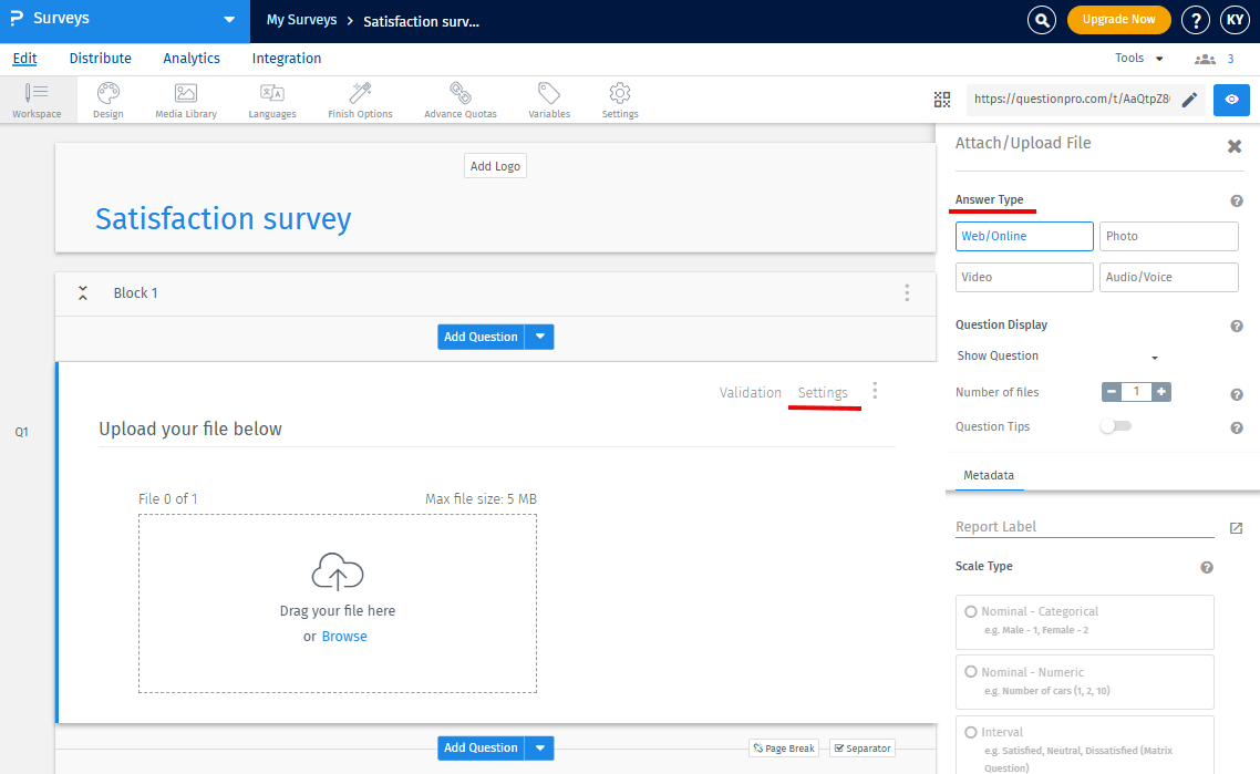 Survey Software Help Image