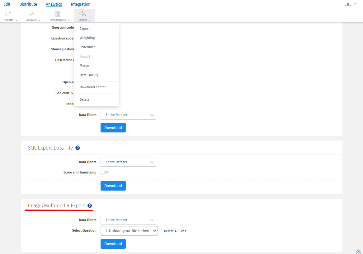 Survey Software Help Image