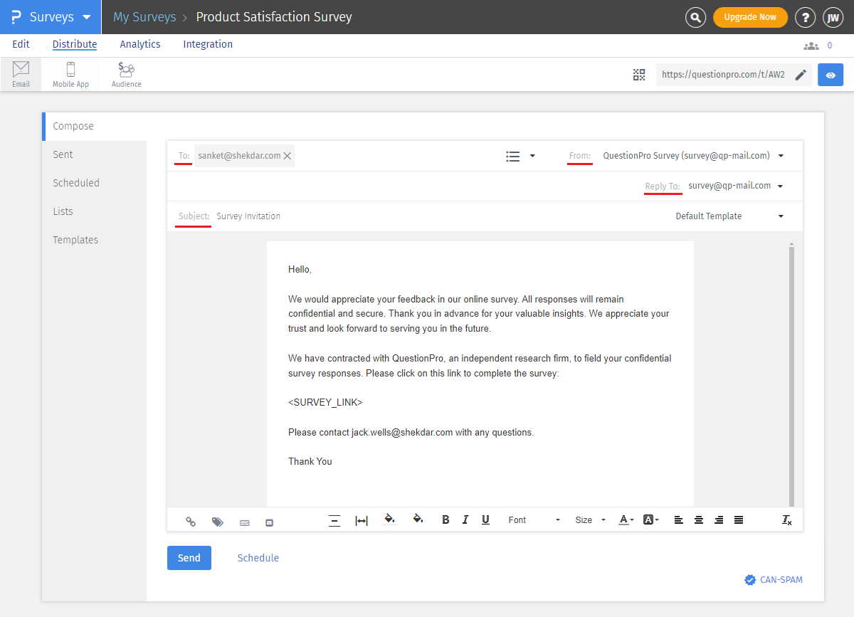 Survey Software Help Image