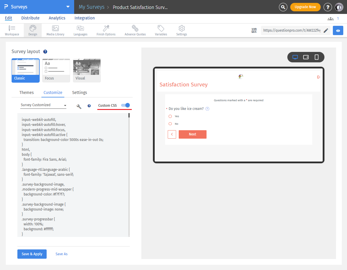 Survey Software Help Image