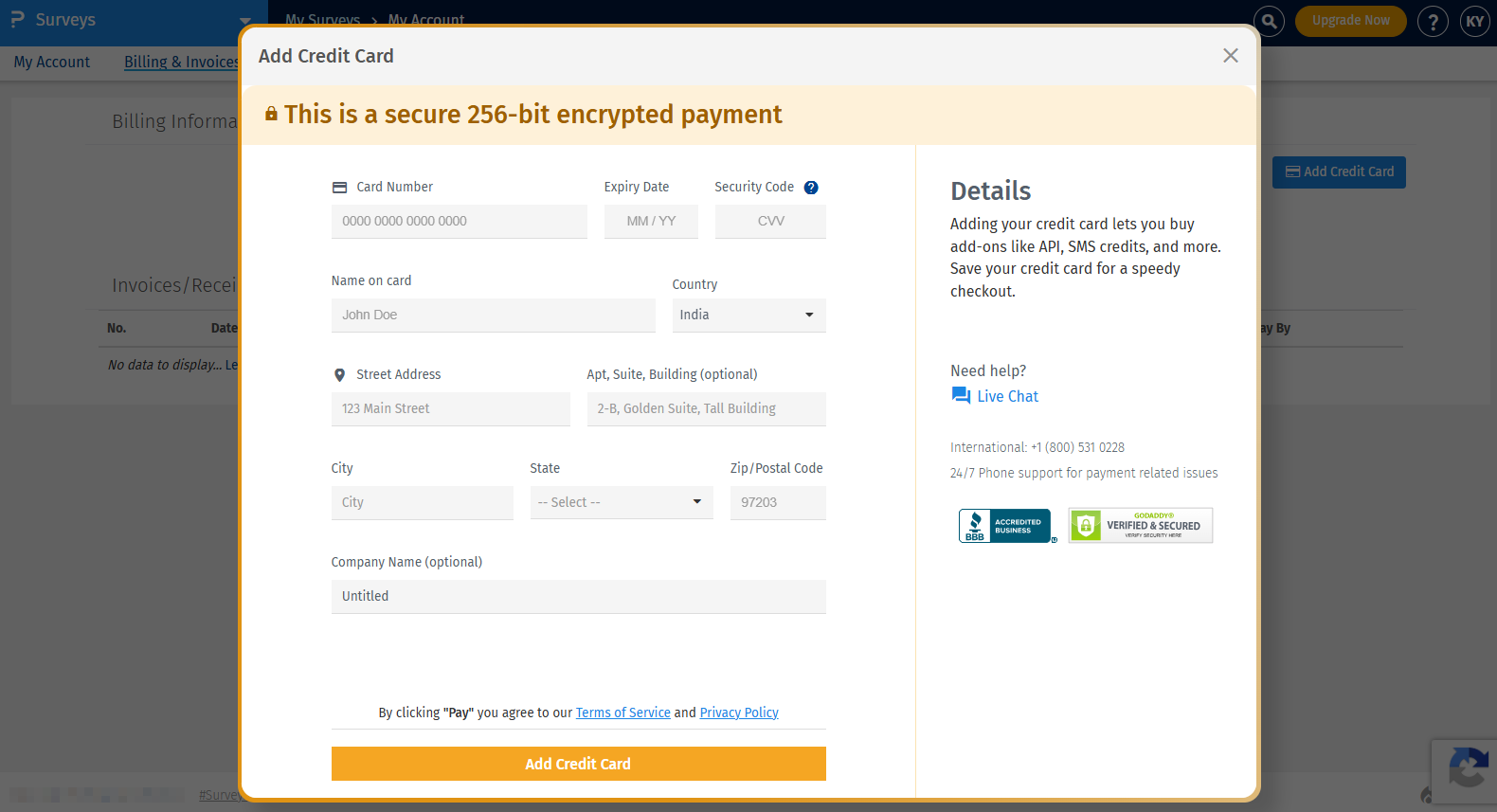 Survey Software Help Image