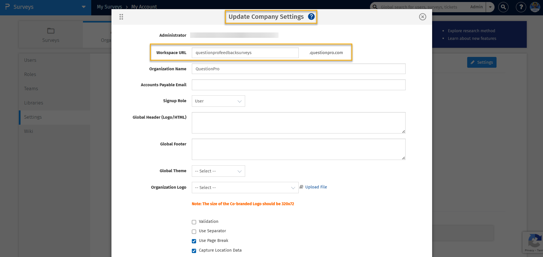 Survey Software Help Image