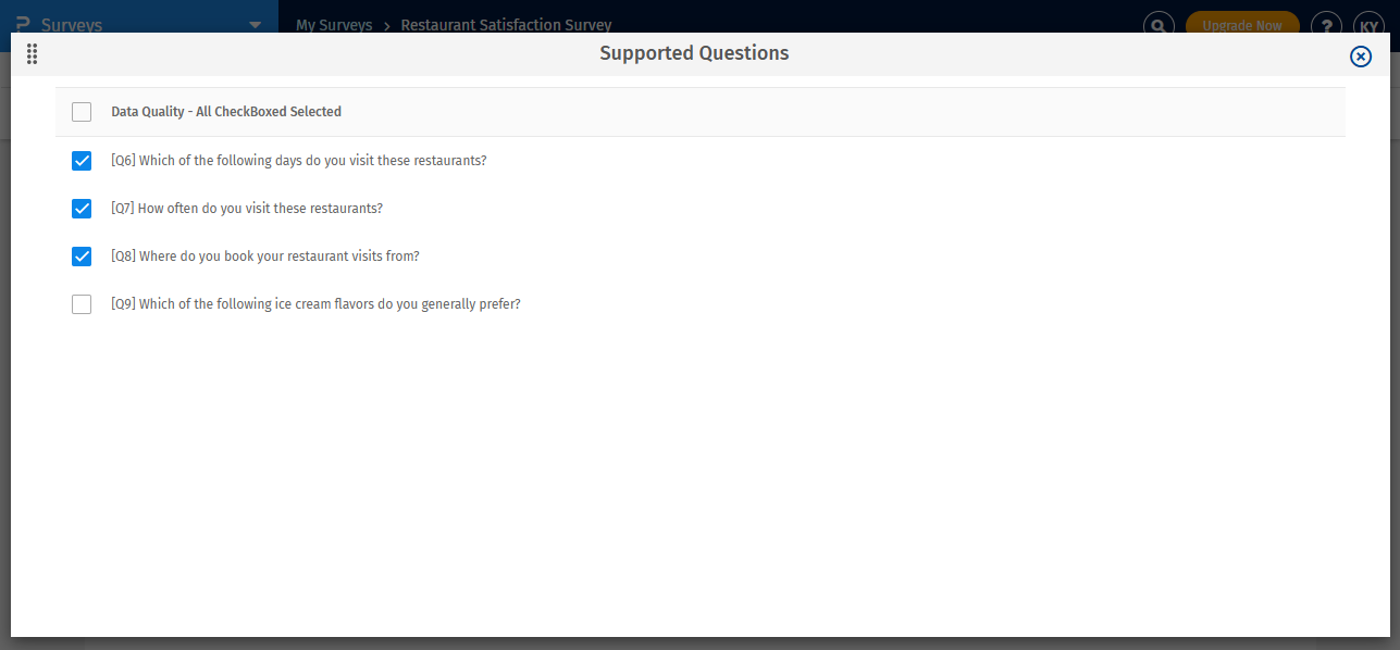 Survey Software Help Image